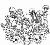 Digimon Florine sketch template