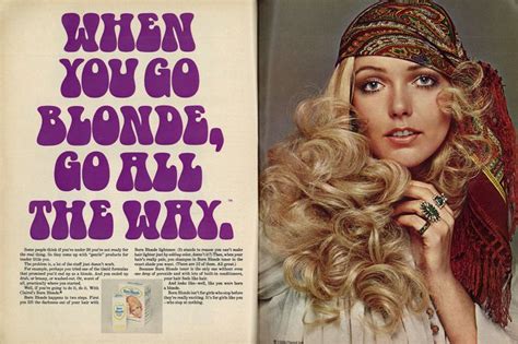1969 May Ingenue Ad Clairol Born Blonde How To Lighten Hair How To