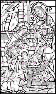 jesus christ coloring pages  adults nativity  pinterest
