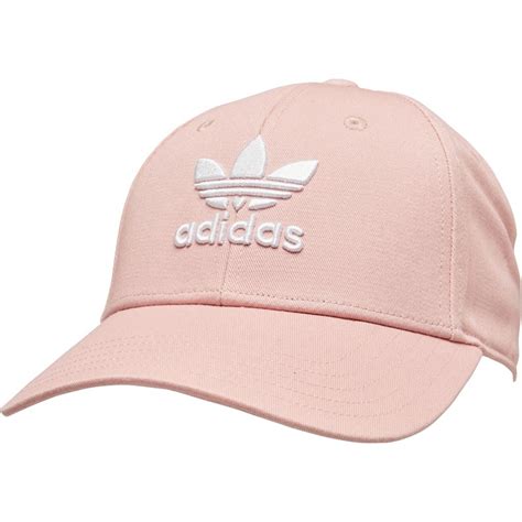 buy adidas originals classic trefoil baseball cap pink spiritwhite