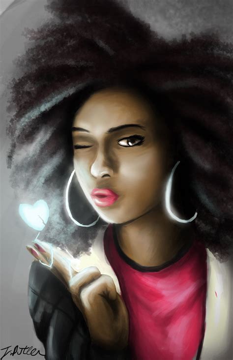 Natural Hair Style Pictures Black Women Art Natural
