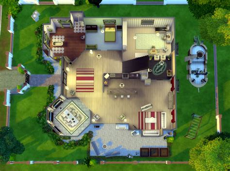 sims  house plans blueprints  stepford mansion sims   sims  cozy lake