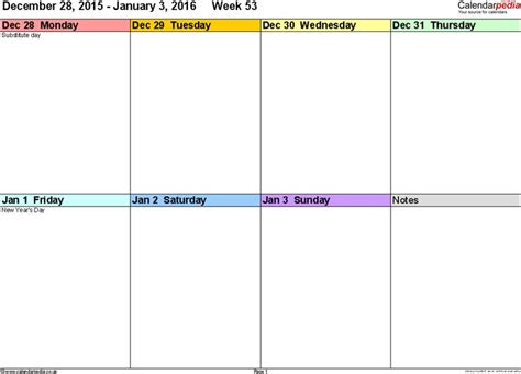 weekly calendar  uk  printable templates  word weekly