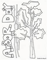 Arbor Alley sketch template