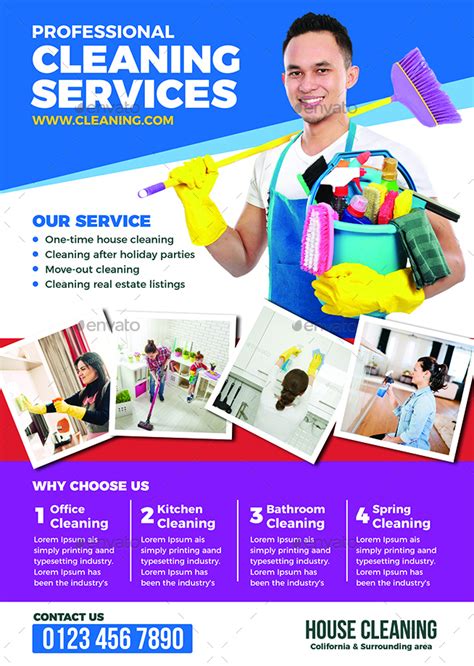 service flyer template