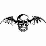 Sevenfold Avenged Logo Coloring Template sketch template