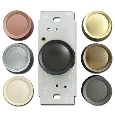 rotary light dimmer switches   colors leviton