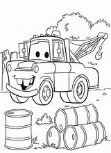 Coloring Pages Mater Tow Popular Printable sketch template