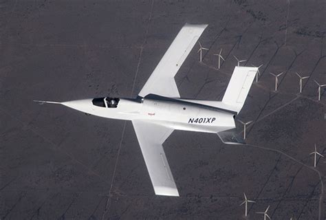 scaled completes  flight   experimental aircraft model  aerotech news review