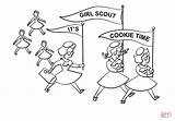 Scout Coloring Girl Cookie Pages Printable Cookies Scouts Daisy Drawing Time Mouse Give If Color Search Its Girls Print Dot sketch template