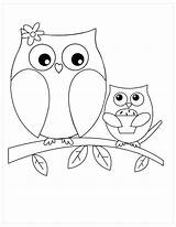 Snowy Coloring Owl Pages Getcolorings sketch template