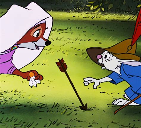 Marian And Skippy Film Still Robin Hood Disney Disney