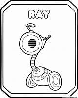 Rusty Rivets Pages Coloring Ray Printable Characters Print Getdrawings Getcolorings sketch template