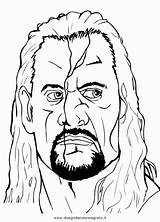 Undertaker Coloring Colouring Pages sketch template