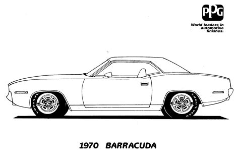 muscle car coloring pages    print   cars