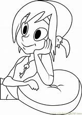 Mina Coloring Pages Bunnicula Cartoon Coloringpages101 Color sketch template