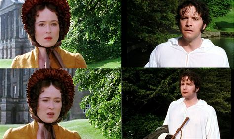 the lake scene mr darcy darcy and elizabeth elizabeth bennet mr