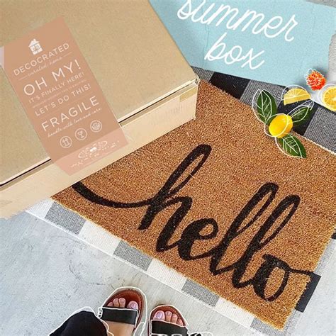 decocrated  home decor subscription box spoilers coupon code subscription box lifestyle