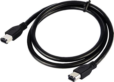 zdycgtime ft  pin   pin firewire dv ilink male  male ieee  cableblack amazonca