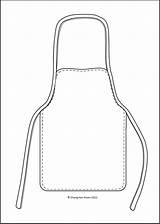 Apron Drawing Draw Drawings Simple Paintingvalley Ms Word Part Own sketch template