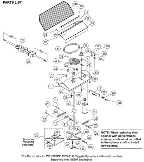 salt spreader truck parts diagram mia truck