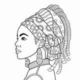 Coloring Pages African Colouring Barbie American sketch template