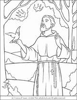 Francis Coloring Assisi Saint Pages Street St Getdrawings Getcolorings sketch template