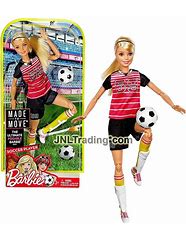 Image result for Barbie Made to Move Soccer Doll