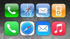 Apple iOS Icons over the years (2010 - present)