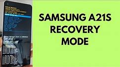How to Enter Recovery Mode in Samsung A21s // Samsung A21s Recovery Mode