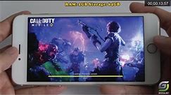 iPhone 6s Plus test game Call of Duty Mobile 2021 Season 6 The Heat CODM