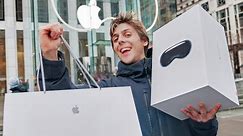 I Bought Apple Vision Pro at the Apple Store!!! (5th Av, NYC)