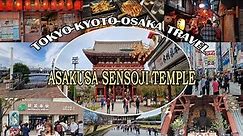 [4K] Asakusa Sensoji Temple - Walking Tour in Tokyo Japan