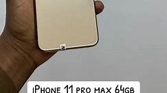 Iphone 11 pro max 64gb available