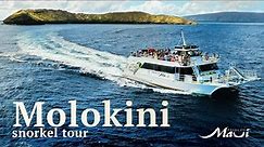 Maui Snorkeling at Molokini. Pride of Maui Snorkeling Boat Tours