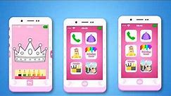 Princess Baby Phone - Princess Games | Girls Game | Pinky Pink Girl Phone