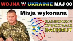 06 MAJ: TO OFICJALNE!!! WAGNEROWCY AKCEPTUJĄ PORAŻKĘ I ODCHODZĄ!!! | Wojna w Ukrainie Wyjaśniona