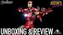 Queen Studios Iron Man MK7 Avengers 1/4 Scale Statue Unboxing & Review