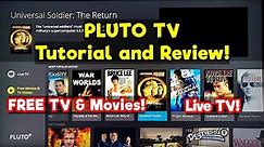 Pluto TV Tutorial and Review on Samsung RU7100 Smart TV 4K! Free Movies & TV Shows! 📺