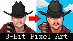 Photoshop: How to Create a Retro, 8-Bit Pixel Portrait from a Photo