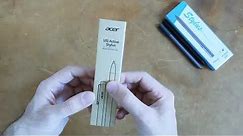 Acer USI Active Stylus (Pen): Unboxing and First Impression!
