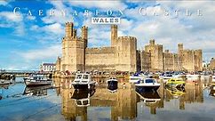 Caernarfon Castle - the iconic Medieval Castle in North Wales