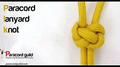 How to tie a lanyard knot