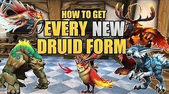 How to Get All New Druid Forms | 10.2 Guardians of the Dream