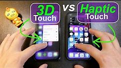 Real Benefits Of 3D Touch vs Haptic Touch in iOS 17! Downsides of New iPhones