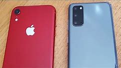 Galaxy S20 vs Iphone XR - Gaming Comparison Test
