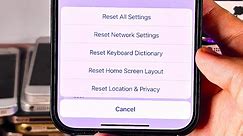 How To Reset iPhone settings (Fully Explained)