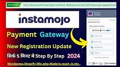 Instamojo account kaise banaye, how to open Instamojo payment gateway, Instamojo rejected 2024