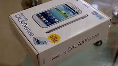 Samsung Galaxy Grand review and unboxing - dual core smartphone