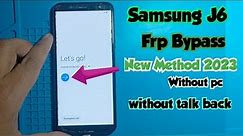 Frp bypass Samsung j6|Samsung J6 frp bypass without pc|Samsung j6 frp bypass android 10|J6 frp unlok